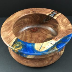 Mesquite and Acrylic Bowl
