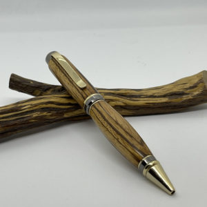 Big Ben 24KT Gold Zebra Wood