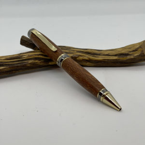 Big Ben 24 KT Gold with Lacewood