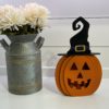 3D Jack-O-Lantern Fairy Light Holder – Small - Image 2